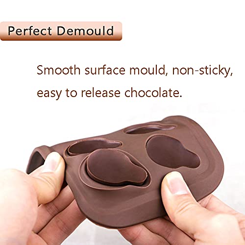 3D Candy Chocolate Mould Halloween Theme Resin Molds Baking Decor Silicone  Mold